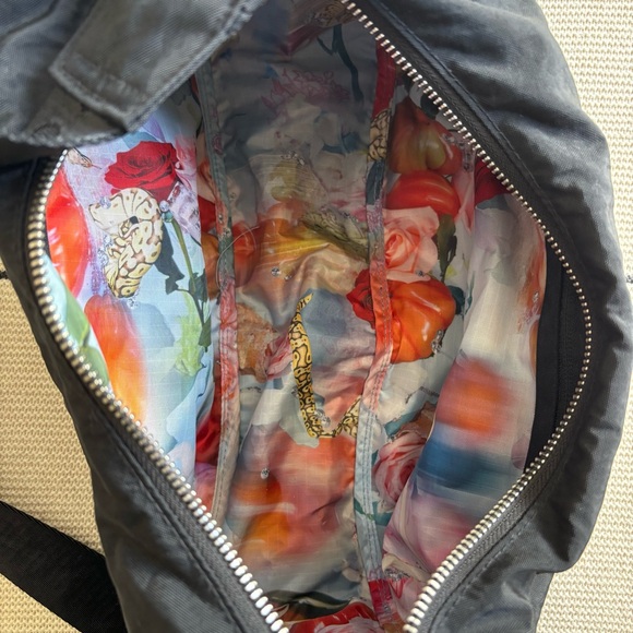 Baggu x collina strada black medium nylon crescent bag - Picture 4 of 4